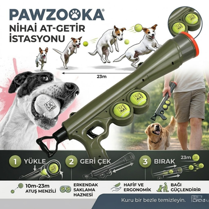 Pawzooka™ Profesyonel Top Fırlatıcı