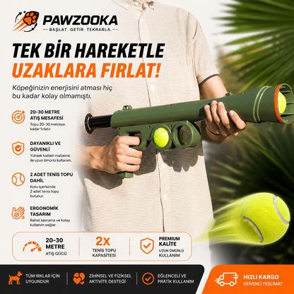 Pawzooka™ Profesyonel Top Fırlatıcı